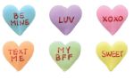 Pastel Royal Icing Conversation Hearts